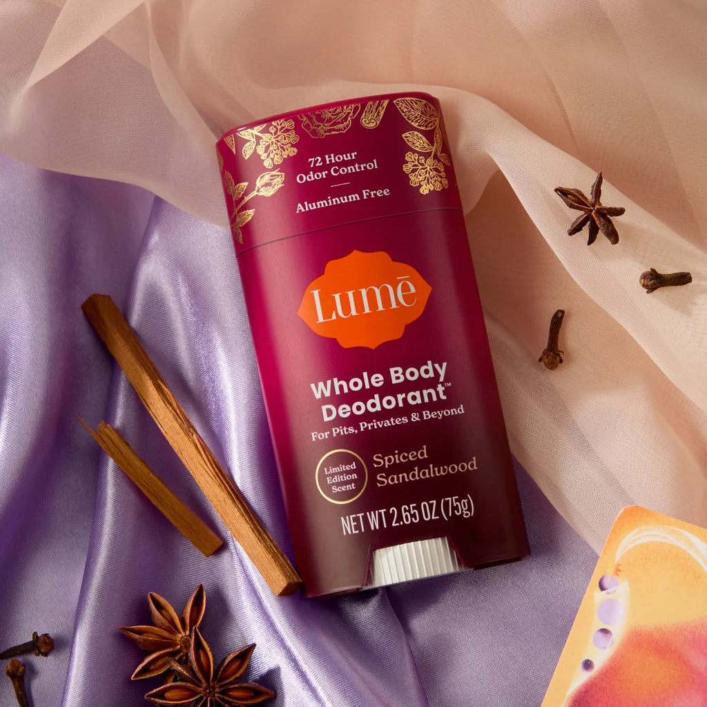 Lume Solid Stick Deodorant Spiced Sandalwood