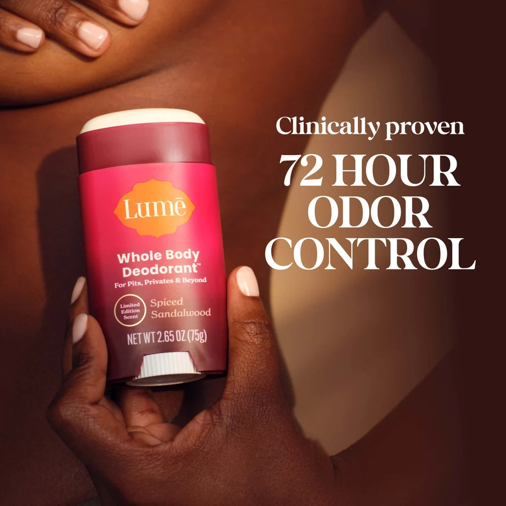 Lume Solid Stick Deodorant Spiced Sandalwood