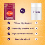Lume Solid Stick Deodorant Spiced Sandalwood