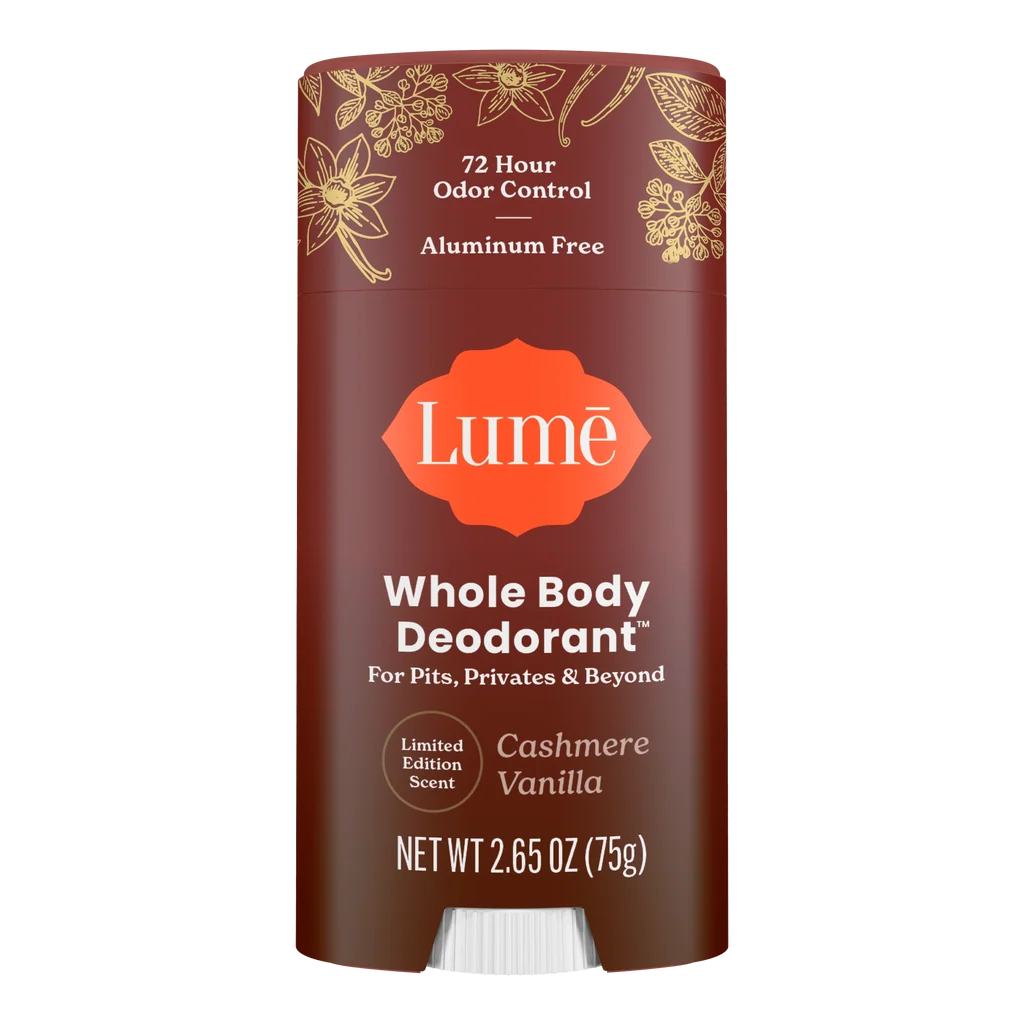 Lume Solid Stick Deodorant Cashmere Vanilla